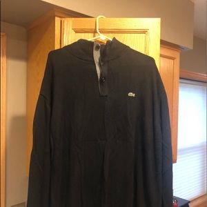 LACOSTE 3 Button Sweater